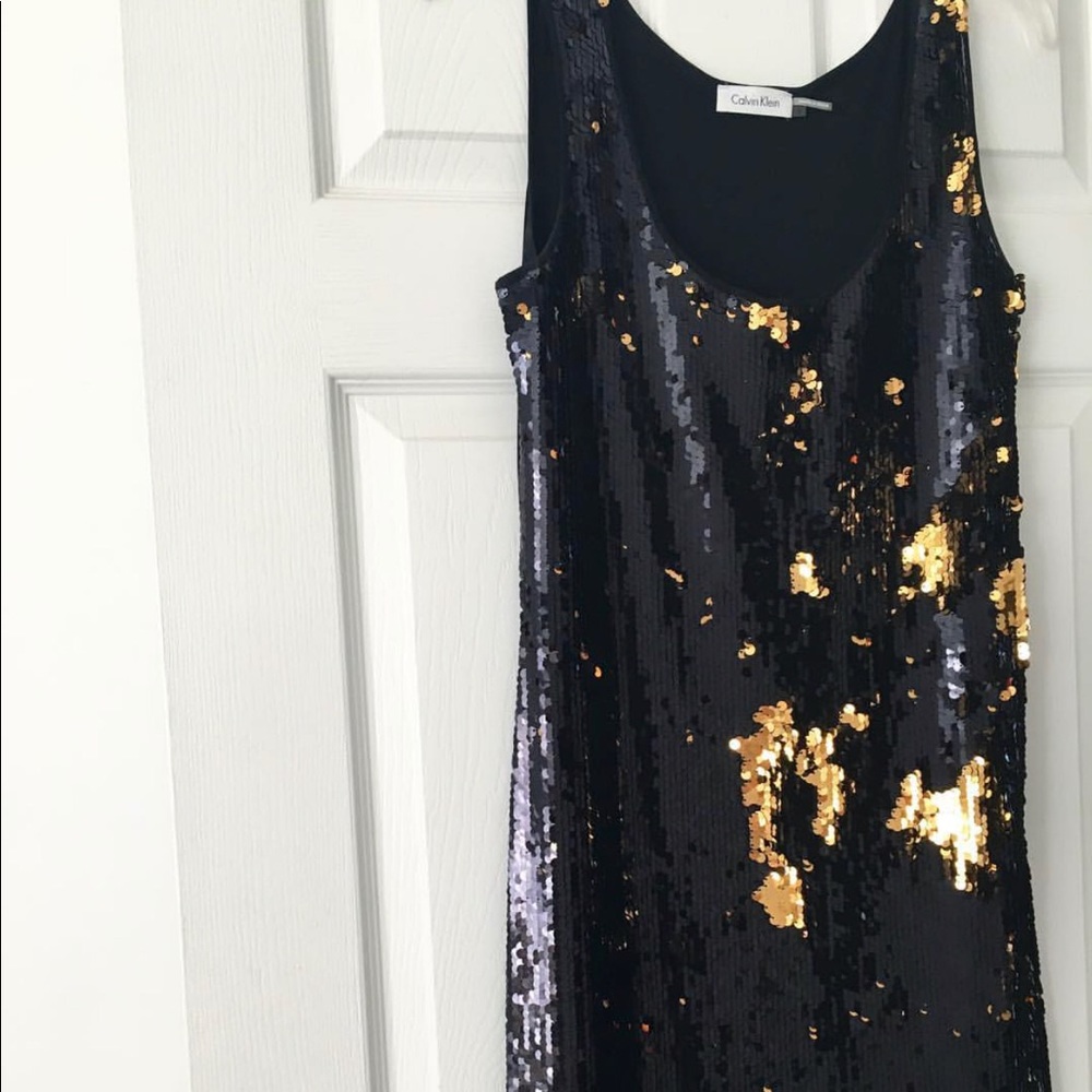 Calvin Klein Sequins Dress, sz 8